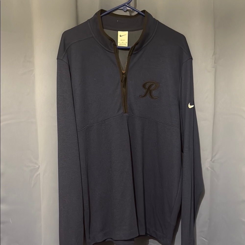Nike Navy Quarter-Zip Pullover